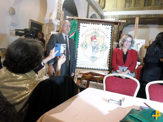 Un timbre poste en hommage au grand maître Algérien de l'art Andalous