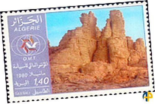 Le sud algérien sur les timbres-poste (1re partie) - Le Tassili N’ajjer, des millions d’années d’histoire