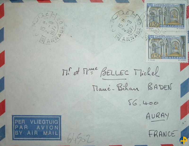 Tarifs postaux Algérie de 1962 à ce jour