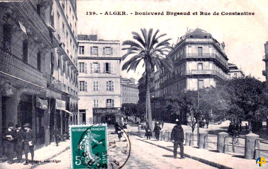 Boulevard Bugeaud et rue de constantine
