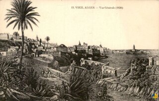 الجزائر القديمة - منظر عام 1830