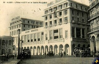 L'hôtel Aletti et le casino municipal