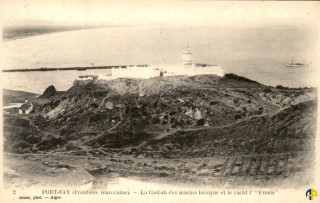 La casbah des marins bocoyas et le yatch l'Eider