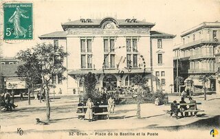ساحة   la Bastille  ومكتب البريد