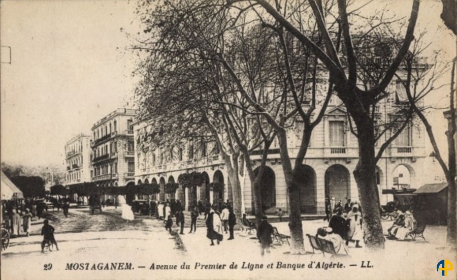 Avenue du 1er de ligne et Banque d'Algérie