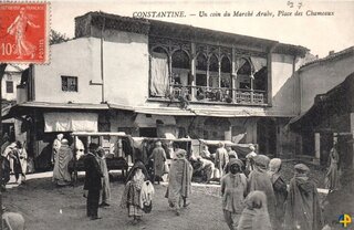 Un coin du marché arabe - Place des chameaux