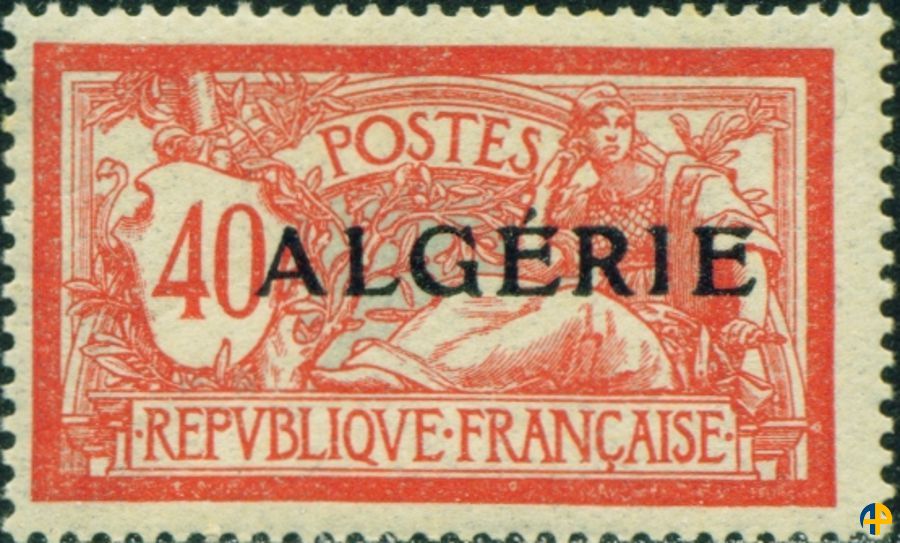 Timbre de France N° 119 surchargé ALGERIE