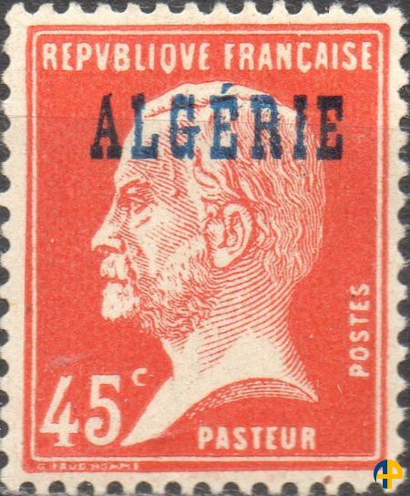 Timbre de France N° 175 surchargé ALGERIE