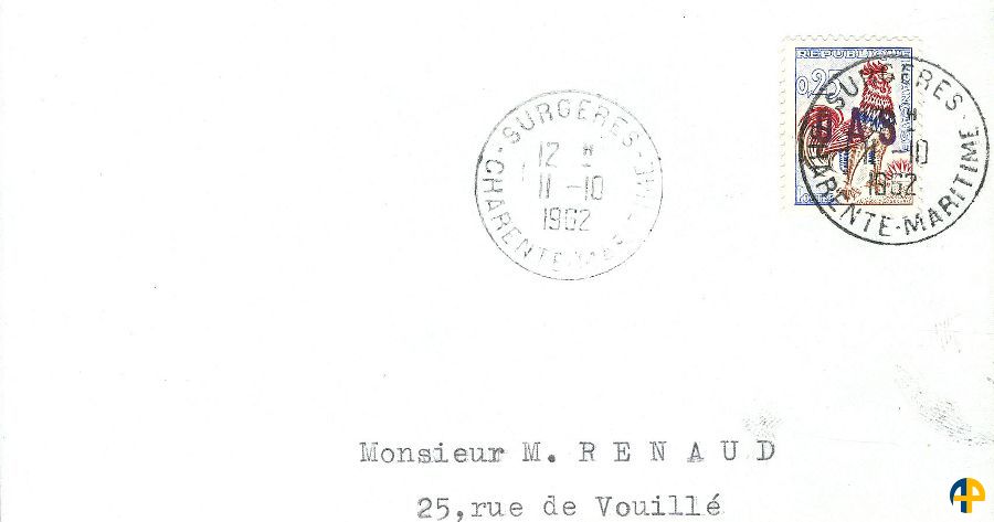 Timbre n° 1962-43