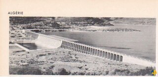 Carte postale Tlemcen - barrage Beni Bahdel