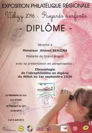 Diplôme Médaille Vermeil