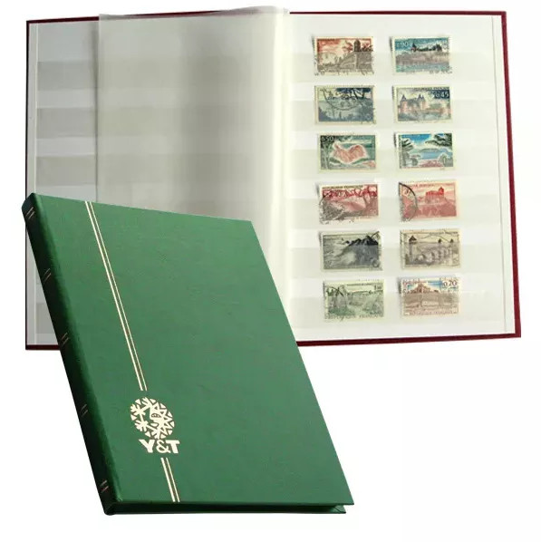 PERFECTA : Classeur fixe pour timbres (Petit modèle-Pages Blanches-32p.) PERFECTA : Classeur fixe pour timbres (Petit modèle-Pages Blanches-32p.)