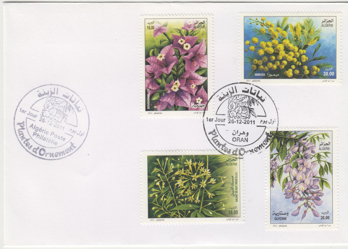 2011 Emission n° 15 - Enveloppe 1er jour - Plantes d'ornement