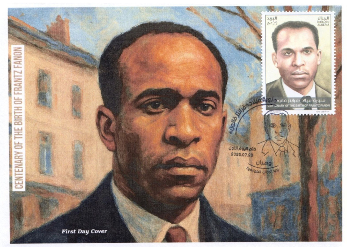 2025 Emission n° 15 - Enveloppe 1er Jour CENTENAIRE DE LA NAISSANCE DE FRANTZ FANON