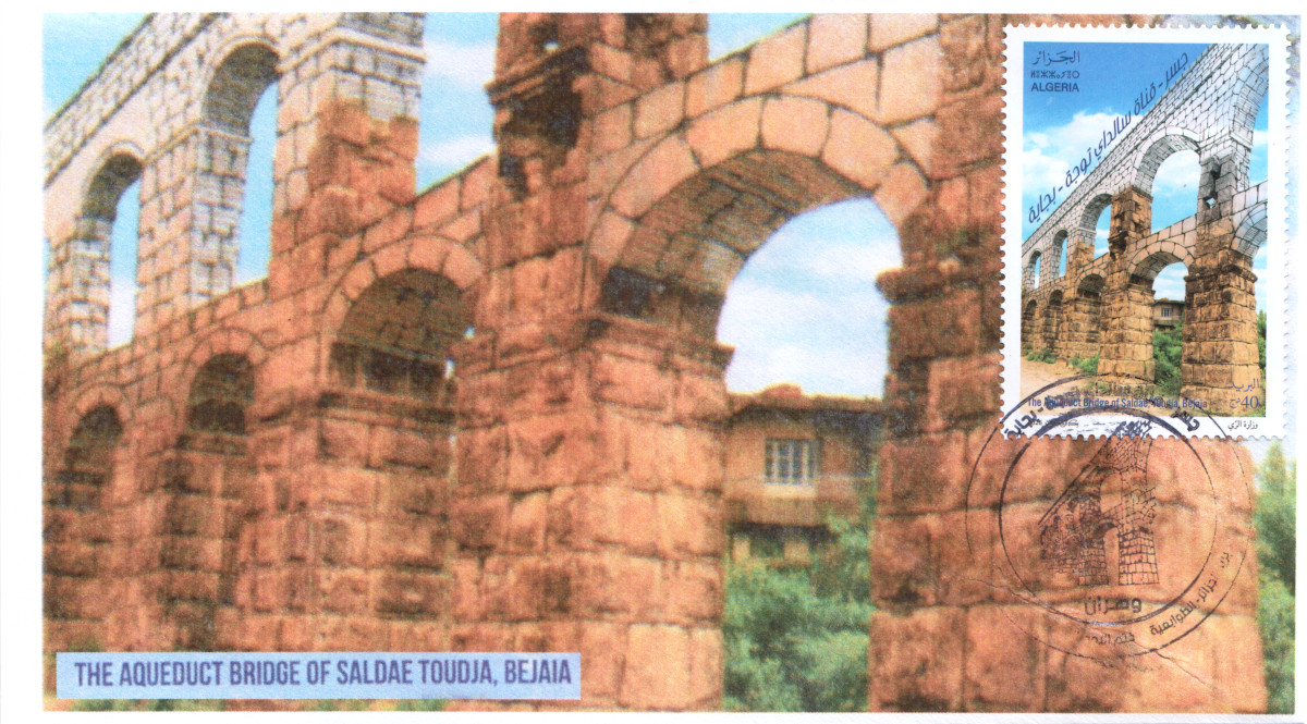 2026 Emission n° 05 - Enveloppe 1er Jour Le pont-aqueduc de Saldae Béjaia